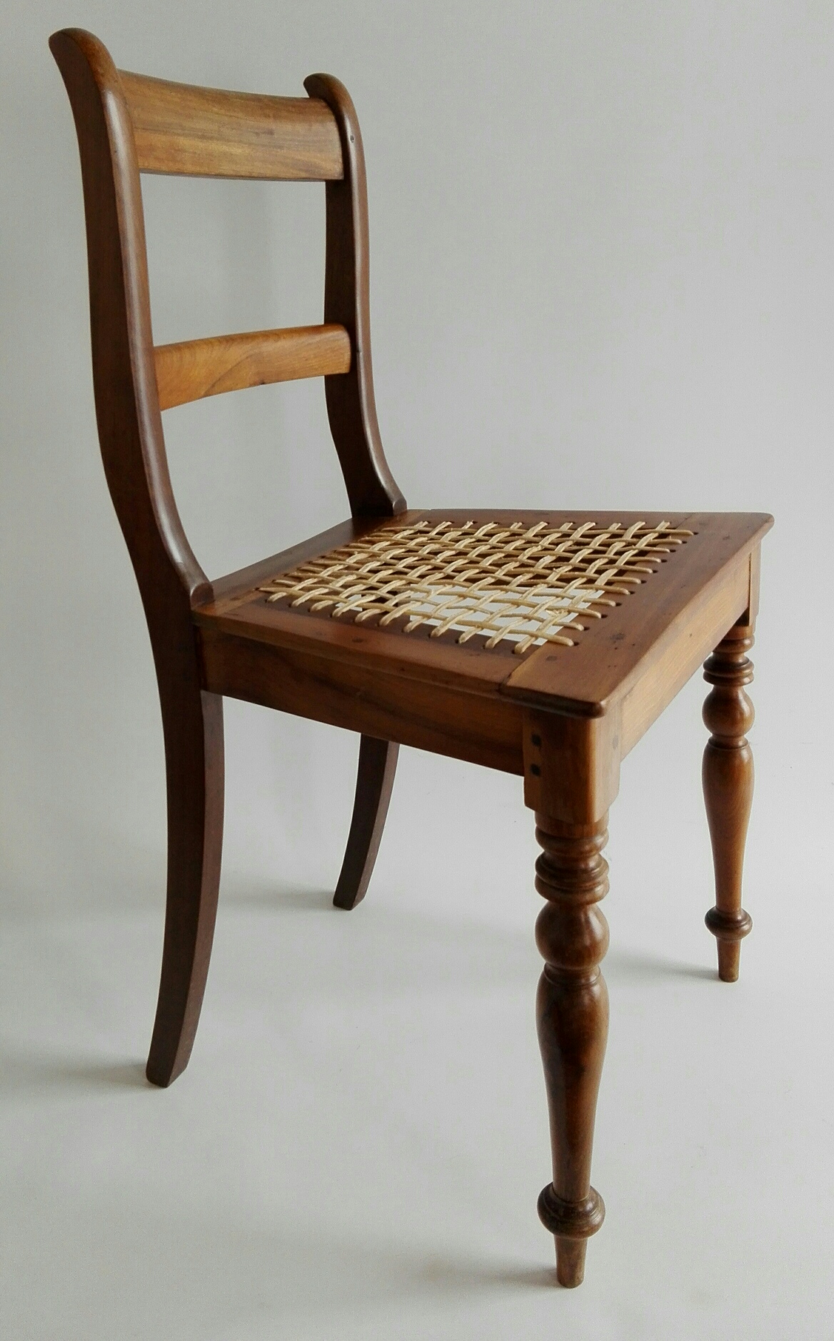 Stinkwood and riempie late 19th century Cape chair Lutge Gallery