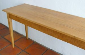 2 m sofa table made from reclaimed 19th century yellowwood